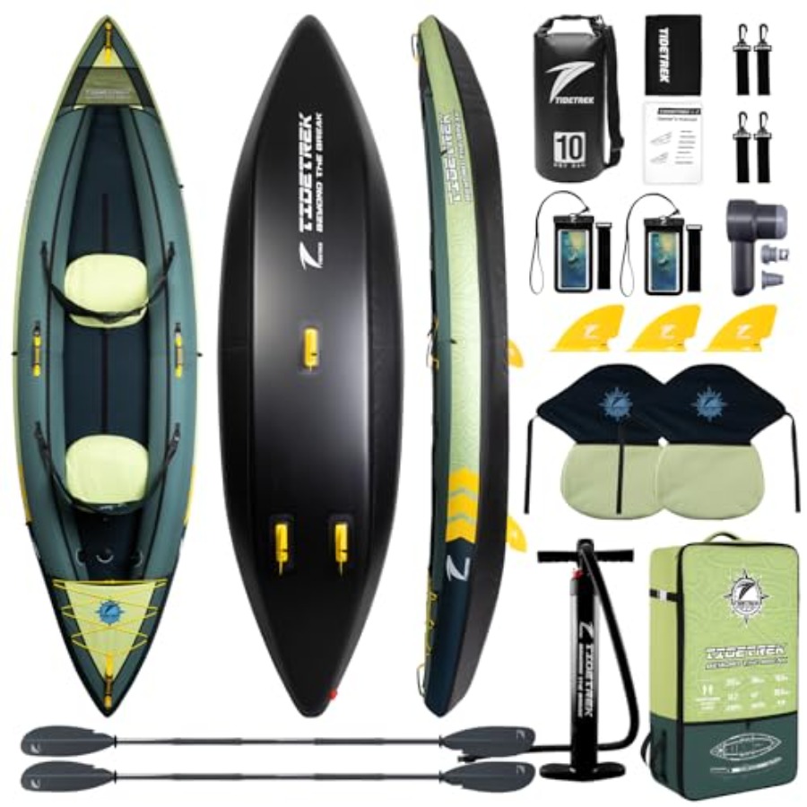 Fishing Kayak Seat - Kayak Tiup untuk Wisata, Danau, Sungai,