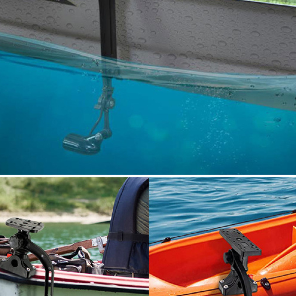 Fishing Kayak Fish Finder Mount - Braket Penyangga Fish Finder untuk Kapal